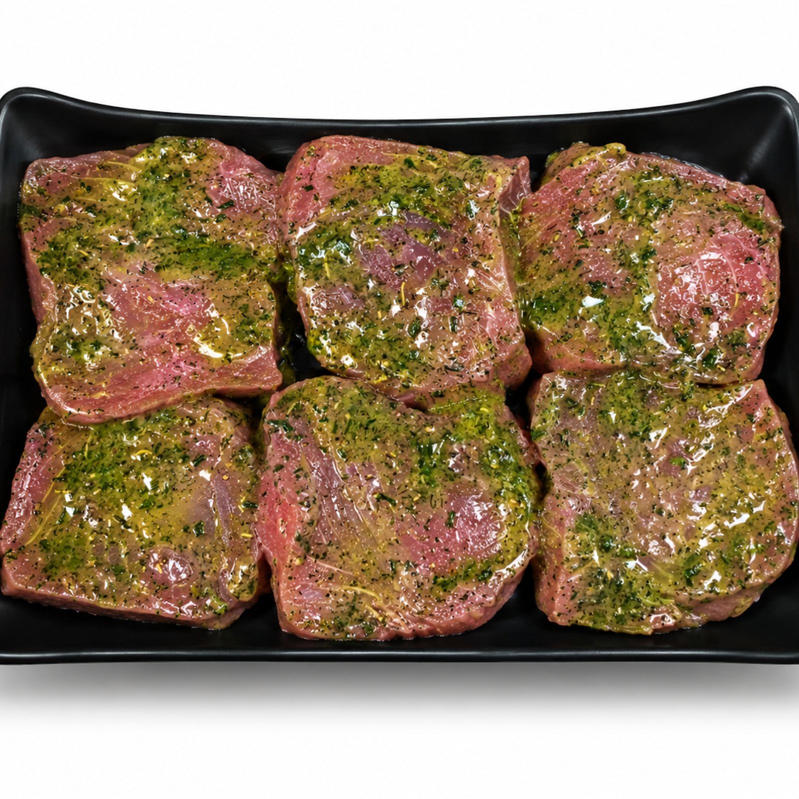 Garlicky Tuna Loins
