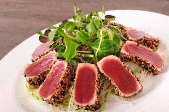 Sesame Coated Tuna Steak